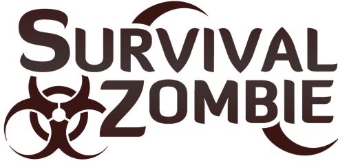 Logo Survival Zombie Negro